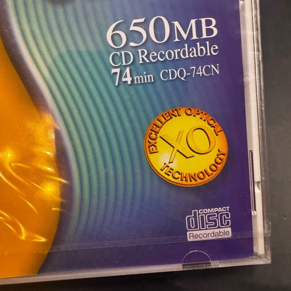 Sony CD-R Recorder Media CDQ-74CN 650MB 74min with Jewel Case Three Pack NIP